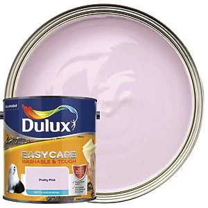 Dulux Easycare Washable & Tough Pretty Pink Matt Emulsion Paint 2.5L