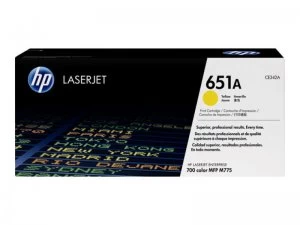 HP 651A Yellow Laser Toner Ink Cartridge