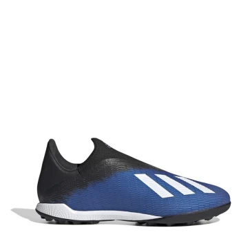 adidas X 19.3 Mens Laceless Astro Turf Trainers - Blue