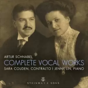 Artur Schnabel Complete Vocal Works by Artur Schnabel CD Album