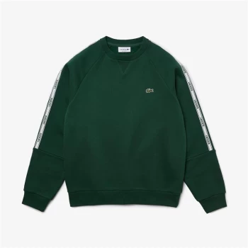 Lacoste Tape Crew Sweatshirt - Green