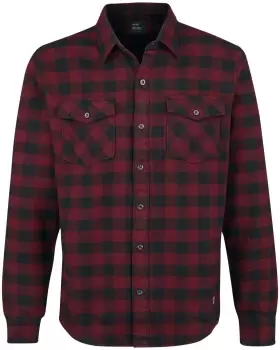 Vintage Industries Harley Shirt Flanel Shirt red black