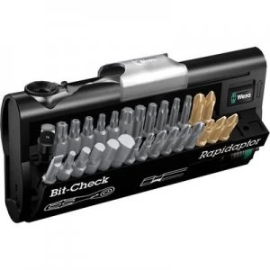 Wera BC BR 30 8001 A SB 05073640001 Bit set 31 Piece Slot, Phillips, Pozidriv, Allen, TORX socket, TORX BO