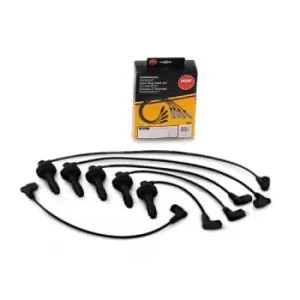 NGK Ignition Lead Set 6076 Ignition Cable Set,Ignition Wire Set VOLVO,V70 I (875, 876),850 Kombi (855),940 II Kombi (945),850 Limousine (854)