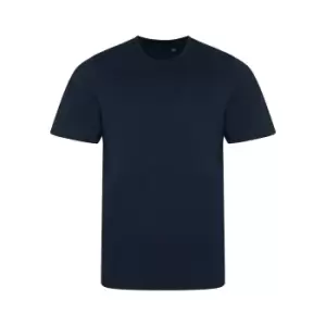 AWDis Mens Tri Blend T Shirt (Small) (Solid Navy)