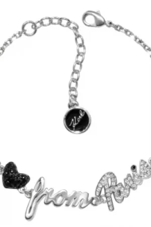 Ladies Karl Lagerfeld Silver Plated Love From Paris Bracelet 5378178