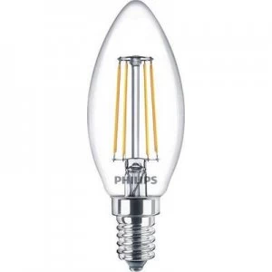 Philips LED (monochrome) EEC A++ (A++ - E) E14 Candle 4 W = 40 W Warm white (Ø x L) 35mm x 97mm