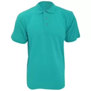 Kustom Kit Workwear Mens Short Sleeve Polo Shirt (M) (Turquoise)