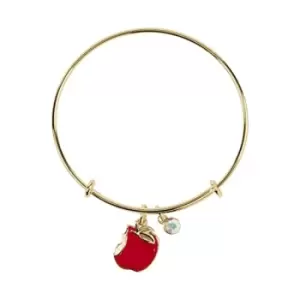 Disney Princess Snow White Gold Coloured Red Apple Charm Bracelet BF00592YRWL