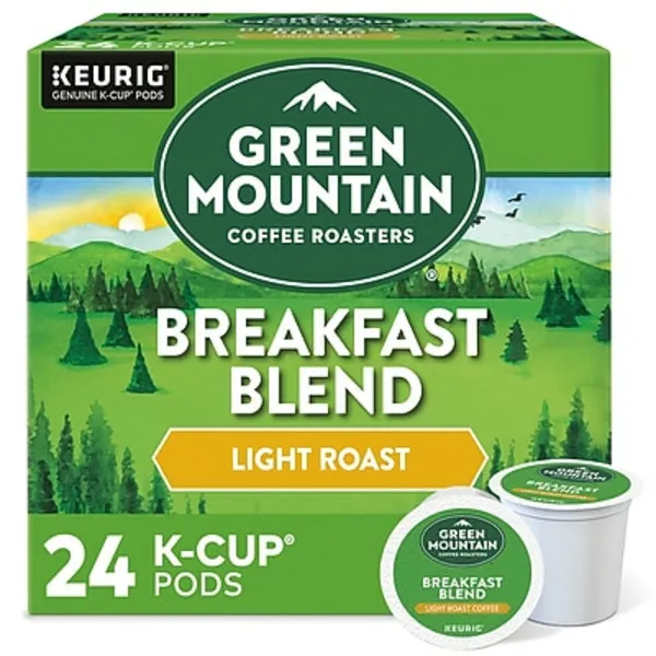 Keurig Green Mountain Breakfast Blend Coffee 24 Pods