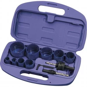 Draper Expert 12 Piece Bi Metal Hole Saw Set