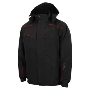 Lee Cooper Waterproof Padded Jacket Mens - Black