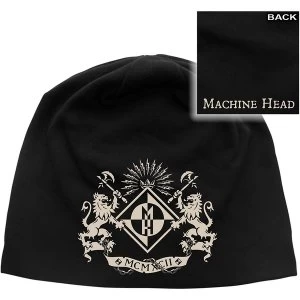 Machine Head - Crest Unisex Beanie Hat - Black