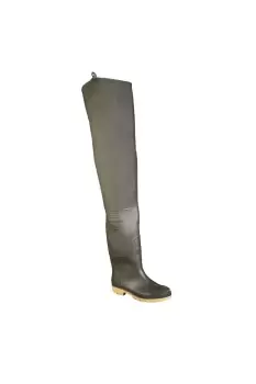 Dikamar Administrator Thigh Wader Boots Plain Rubber Wellingtons