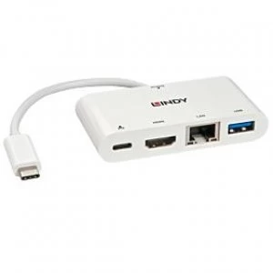 Lindy 43239 cable interface/gender adapter USB 3.1 White