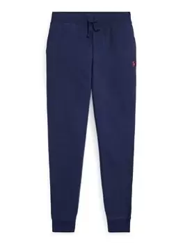 Ralph Lauren Boys Polo Logo Jog Pants - Navy, Size 4 Years