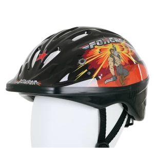 Bumper Force Helmet Black/Orange 48-52cm