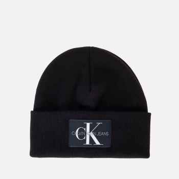 Calvin Klein Jeans Womens Beanie Institutional - Black