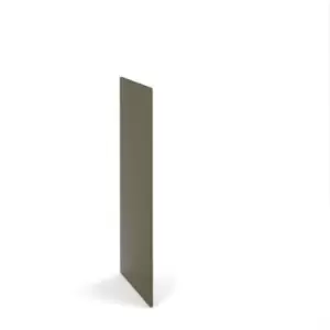 Flux single side finishing panel for 1300mm high locker - olive green