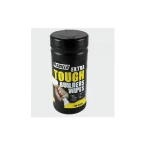 Scrub Extra Tough Builders Wipes Tub of 100 - Shield