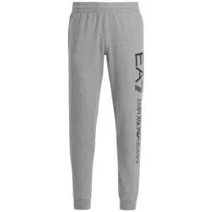 EA7 Boys' Train Logo Series Tape Sweatpants - Grey - 4 Years