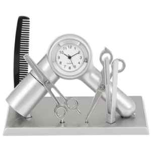 Techno Hairdresser Clock