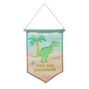 Sass & Belle Roarsome Dinosaurs T-Rex Banner Flag