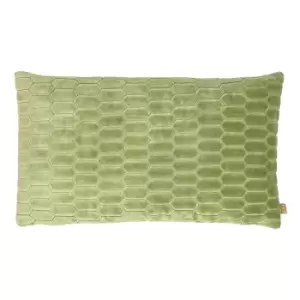 Rialta Geometric Rectangular Cushion Aloe