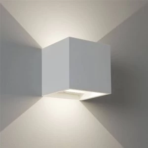 LED Indoor Wall 2 Light, Plaster