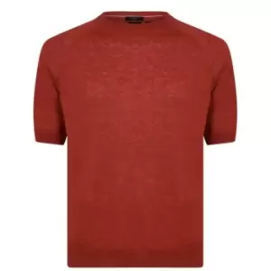 Boss Tito Knit Jumper - Red