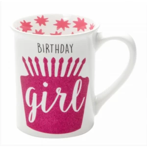 Birthday Girl Glitter Mug