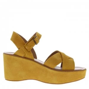 Kork Ease Ava Wedges - Yellow