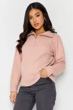 Petite Funnel Neck Jumper