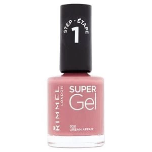 Rimmel Super Gel Nail Polish Urban Affair Pink