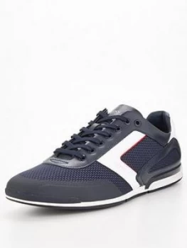 Hugo Boss Saturn Low Profile Trainers Dark Blue Size 9 Men