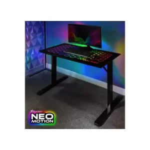 X Rocker Spectrum Gaming Desk with LED RGB Lights