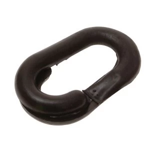 Faithfull Plastic Joining Links 8mm Black (Pack 4)