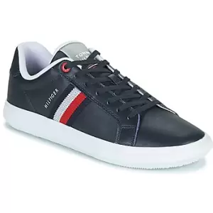 Tommy Hilfiger ESSENTIAL LEATHER CUPSOLE mens Shoes Trainers in Blue,8,9,6.5,10.5