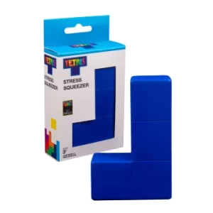 Tetris Blue L-Shape Stress Squeezer