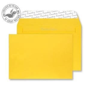 Blake Creative Colour C5 120gm2 Peel and Seal Wallet Envelopes Egg