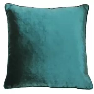 Paoletti Luxe Velvet Polyester Filled Cushion Jadite