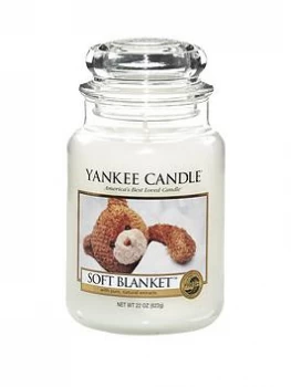 Yankee Candle SOft Blanket Large Jar Scented Candle 623g