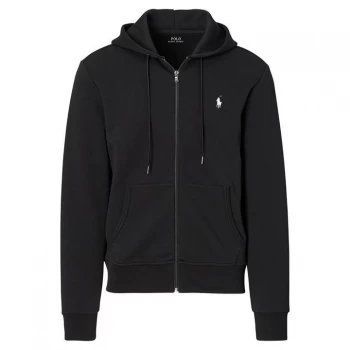 POLO RALPH LAUREN Technical Full Zip Logo Hoodie - Polo Black