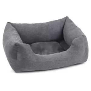 Zoon Harrogate Tweed Square Dog Bed - Large