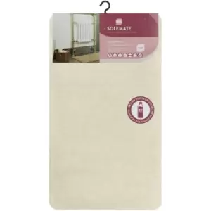 JVL - solemate Eco-Bath Mat, 60x100cm, Ivory