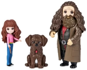 Wizarding World Magical Minis Hermione-Rubeus Friendship Set