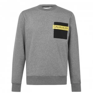 Calvin Klein Nylon Sweater - Grey P4A