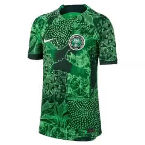 Nike Nigeria Home Shirt 2022/2023 Juniors - Green