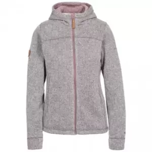 Trespass Womens/Ladies Reserve Hooded Fleece (2XS) (Dusty Heather)