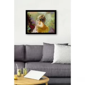 SC0568 Multicolor Decorative Framed MDF Painting